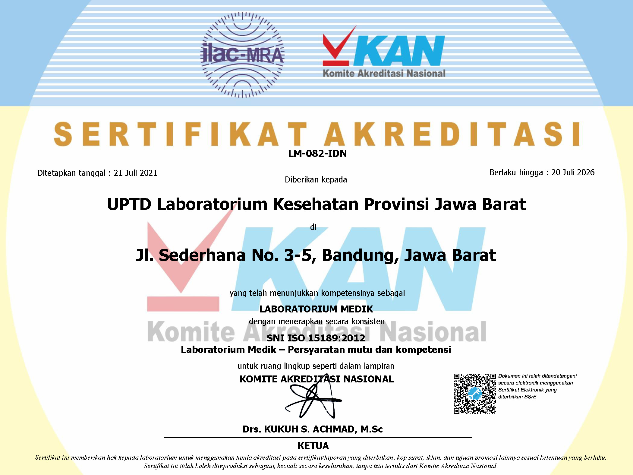 Akreditasi Laboratorium Medik